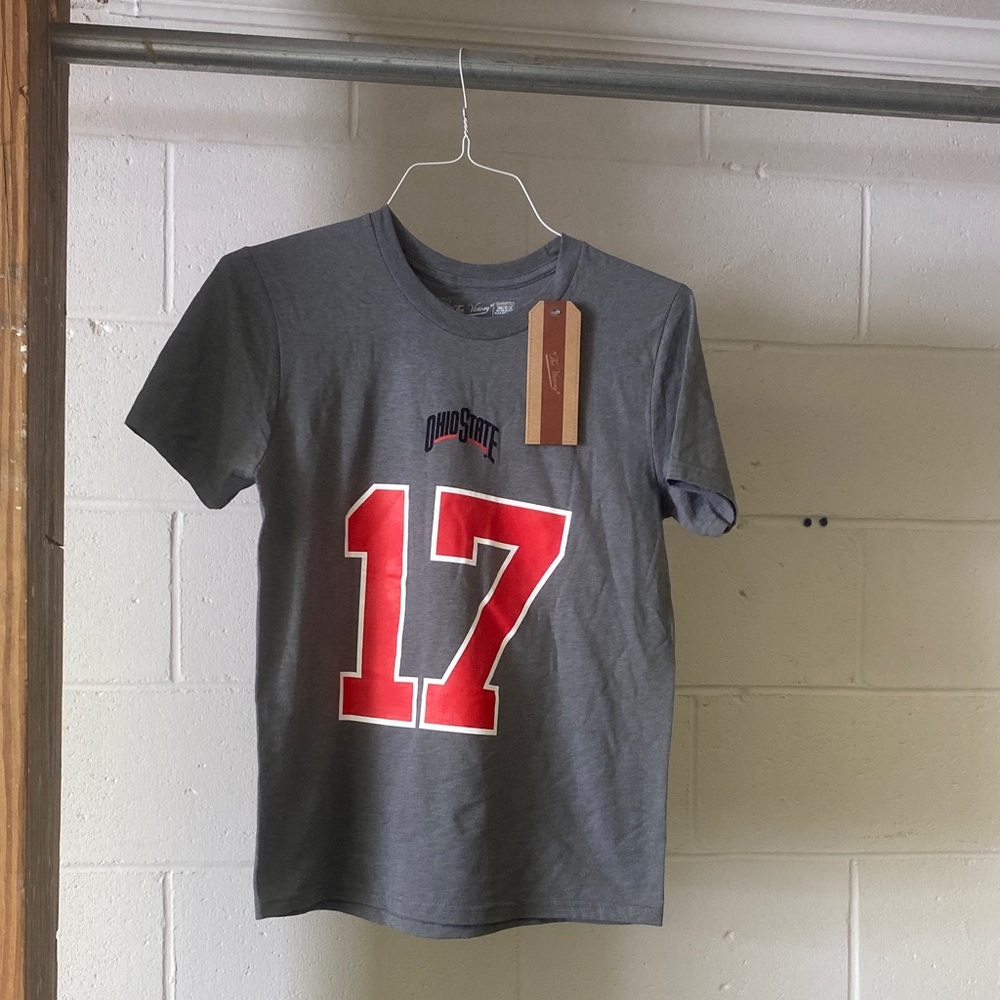 Ohio State Kids Gray Short Sleeve Tee